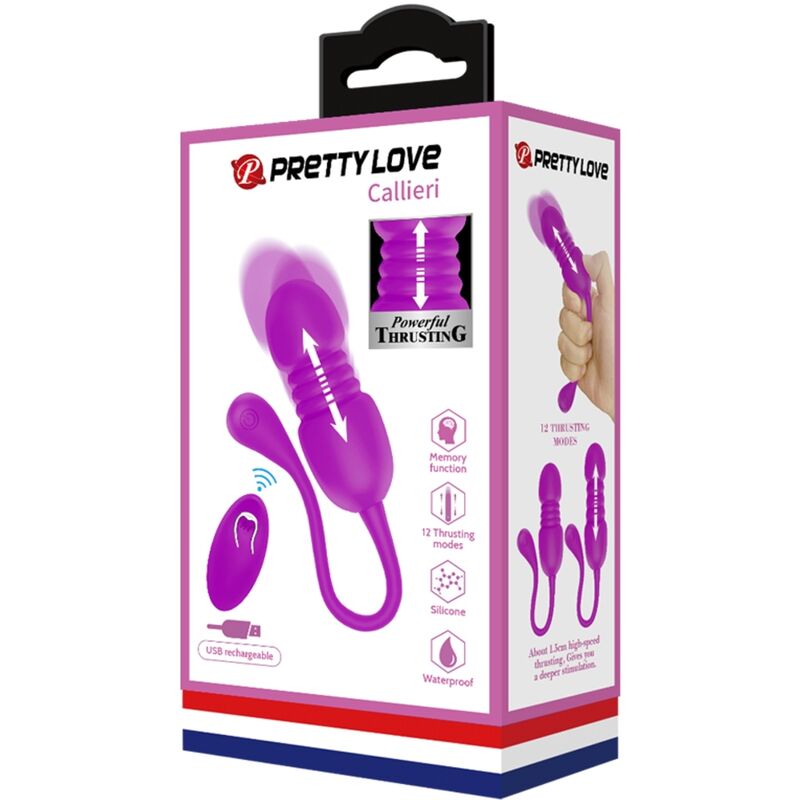 PRETTY LOVE - CALLIERI VIBRATING EGG - Amore24