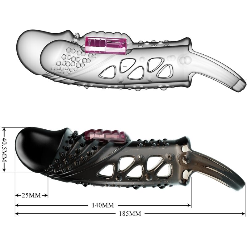 PRETTY LOVE - CECELIA BLACK PENIS SHEATH - Amore24