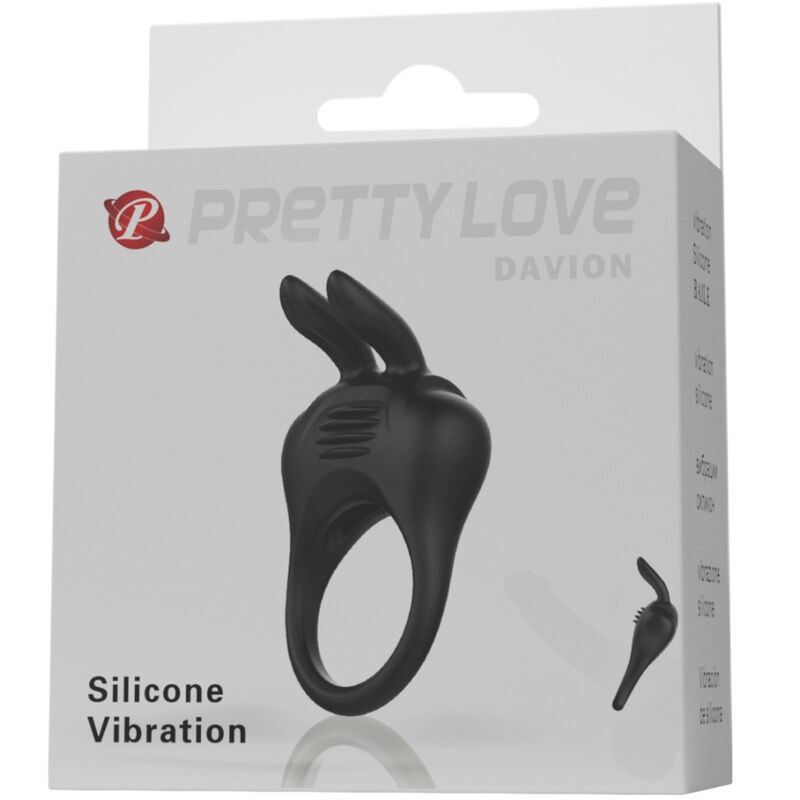 PRETTY LOVE - DAVION RABBIT VIBRATOR RING - Amore24