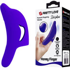 PRETTY LOVE - DELPHINI POWERFUL DARK BLUE FINGER STIMULATOR - Amore24