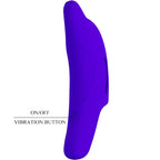 PRETTY LOVE - DELPHINI POWERFUL DARK BLUE FINGER STIMULATOR - Amore24