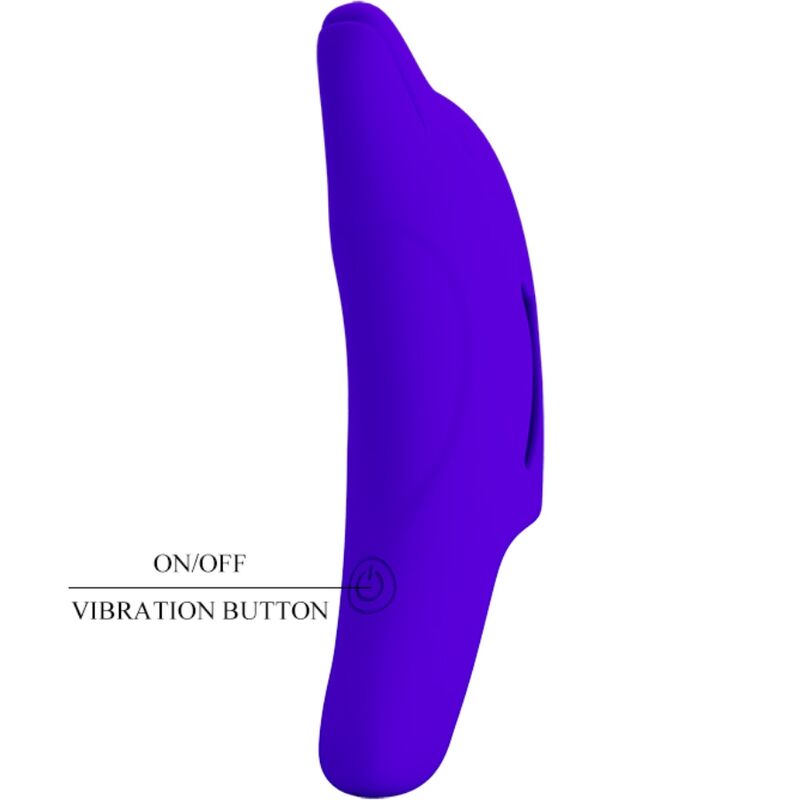 PRETTY LOVE - DELPHINI POWERFUL DARK BLUE FINGER STIMULATOR - Amore24