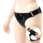 PRETTY LOVE - HARNESS BRIEFS UNIVERSAL HARNESS WITH DILDO JERRY 21.8 CM NATURAL - Amore24