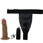 PRETTY LOVE - HARNESS BRIEFS WITH VIBRATION DILDO INCLUDED - Amore24