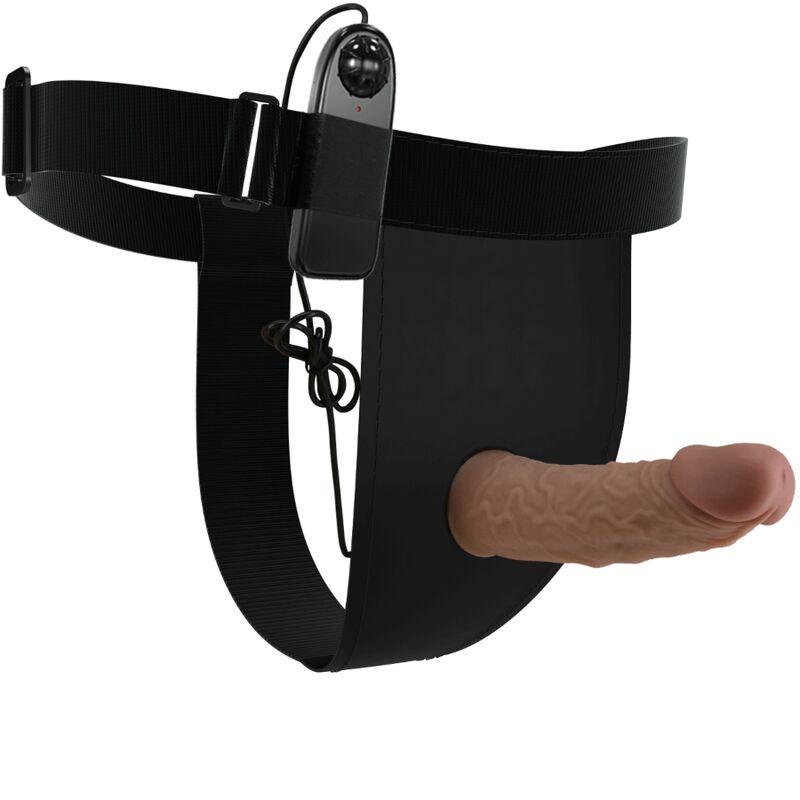 PRETTY LOVE - HARNESS BRIEFS WITH VIBRATION DILDO INCLUDED - Amore24