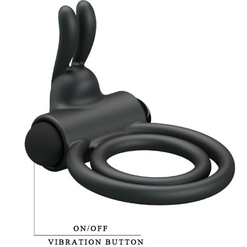 PRETTY LOVE - OSMOND SILICONE VIBRATOR RING - Amore24