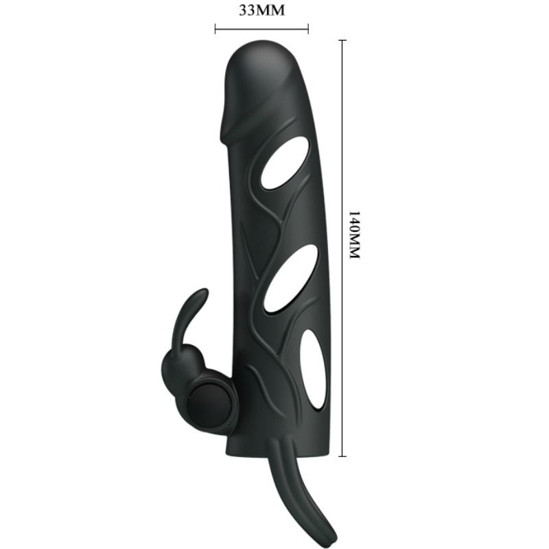 PRETTY LOVE - SILICONE COVER WITH VIBRATION 14 CM 2.0 - Amore24