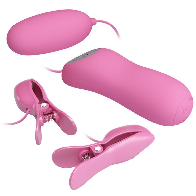 PRETTY LOVE - TWEEZERS WITH VIBRATION AND PINK ELETROSHOCK - Amore24