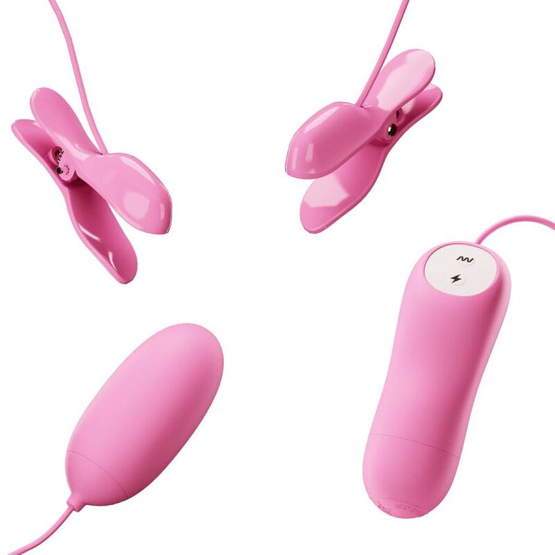 PRETTY LOVE - TWEEZERS WITH VIBRATION AND PINK ELETROSHOCK - Amore24