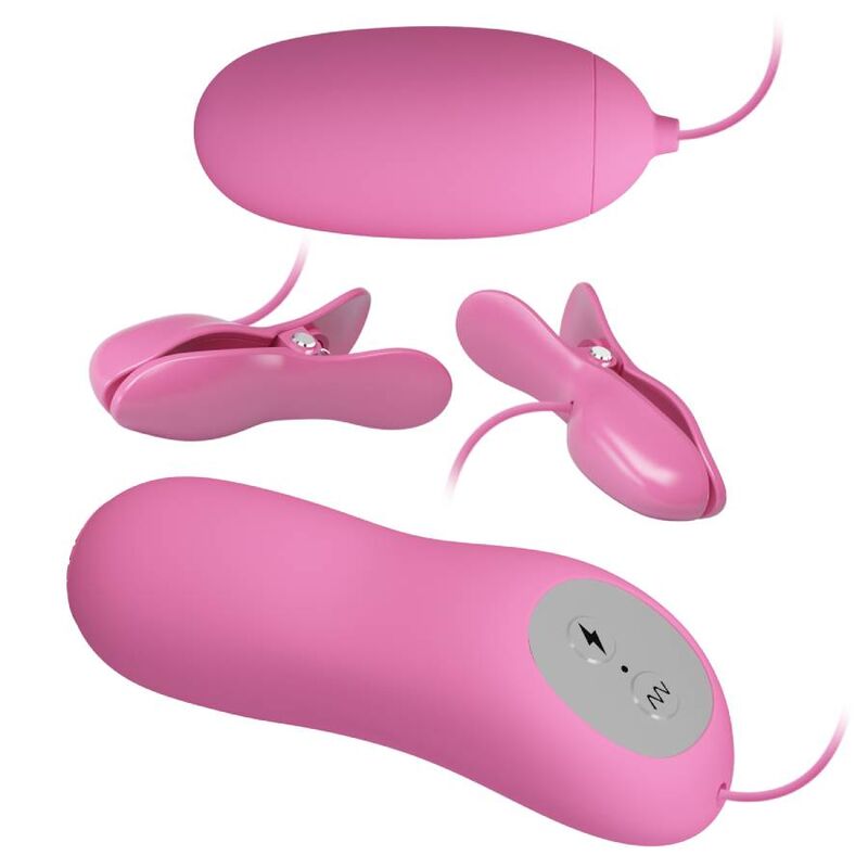 PRETTY LOVE - TWEEZERS WITH VIBRATION AND PINK ELETROSHOCK - Amore24