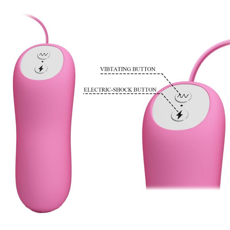 PRETTY LOVE - TWEEZERS WITH VIBRATION AND PINK ELETROSHOCK - Amore24