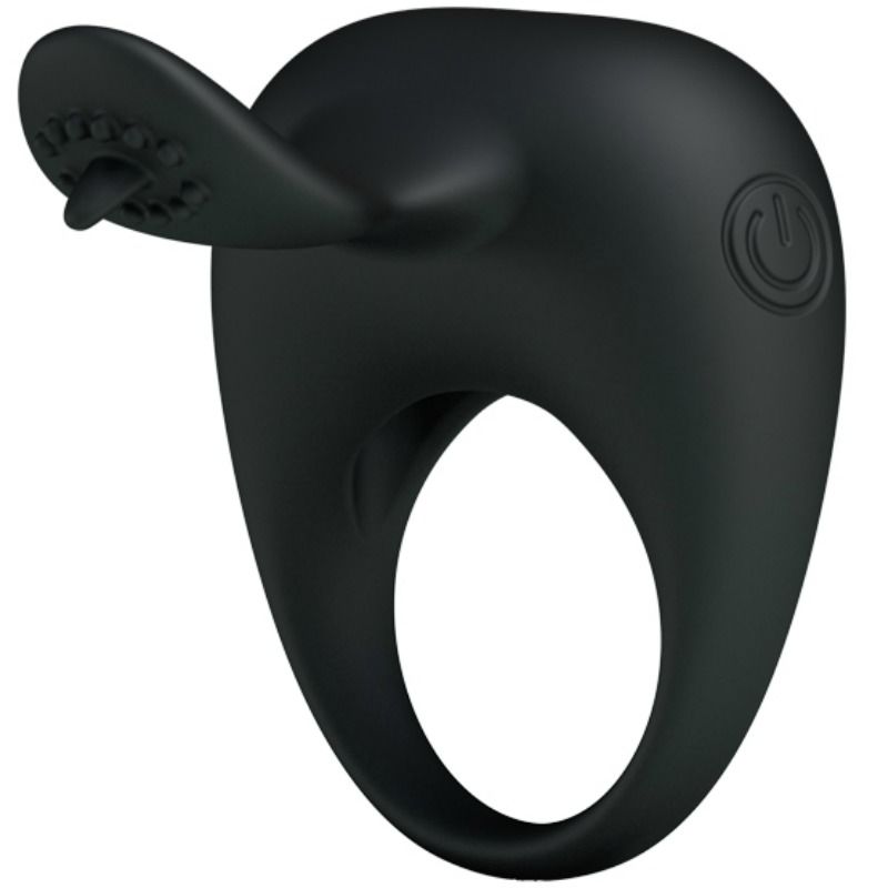 PRETTY LOVE - VIBRATING RING WITH TONGUE - Amore24