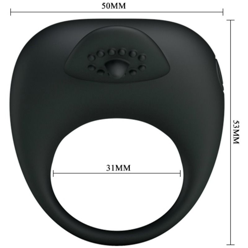 PRETTY LOVE - VIBRATING RING WITH TONGUE - Amore24