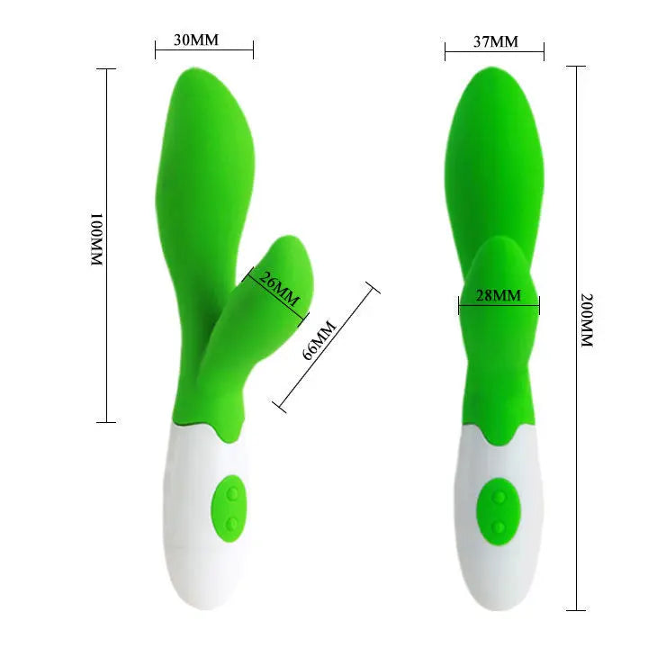 PRETTY LOVE - FLIRTATION OWEN GREEN VIBRATOR - Amore24