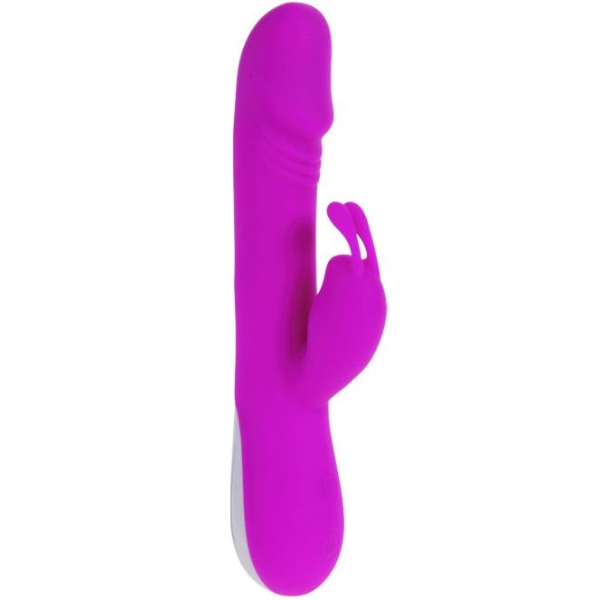 PRETTY LOVE - FLIRTATION ROBERT VIBRATOR WITH CLITORIS STIMULATOR - Amore24