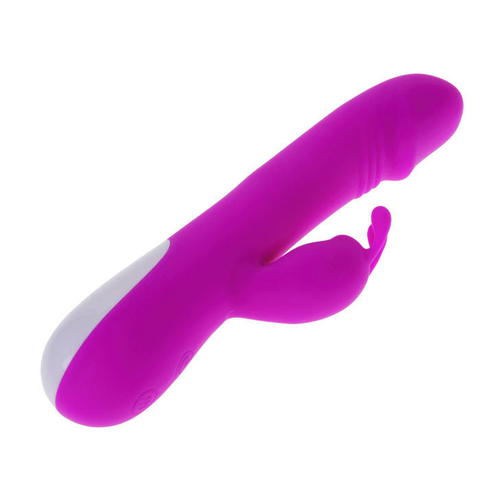 PRETTY LOVE - FLIRTATION ROBERT VIBRATOR WITH CLITORIS STIMULATOR - Amore24