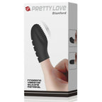 PRETTY LOVE - FLIRTATION STANFORD BLACK VIBRATION THIMBLE - Amore24