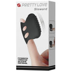 PRETTY LOVE - FLIRTATION STEWARD BLACK VIBRATION THIMBLE - Amore24