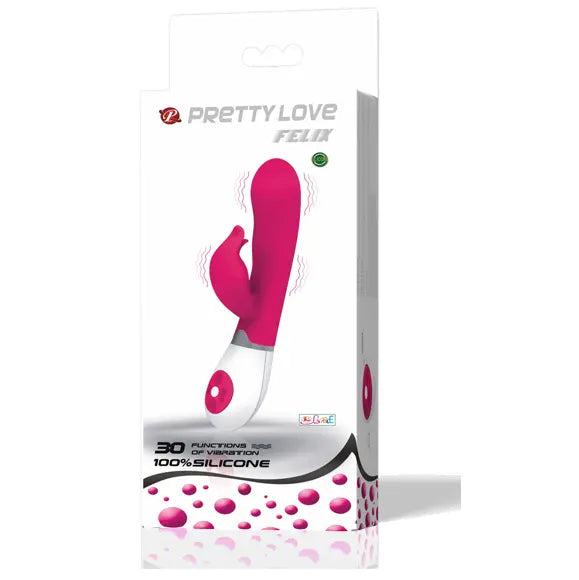 PRETTY LOVE - FLIRTATION VIBRATOR WITH FELIX STIMULATOR - Amore24
