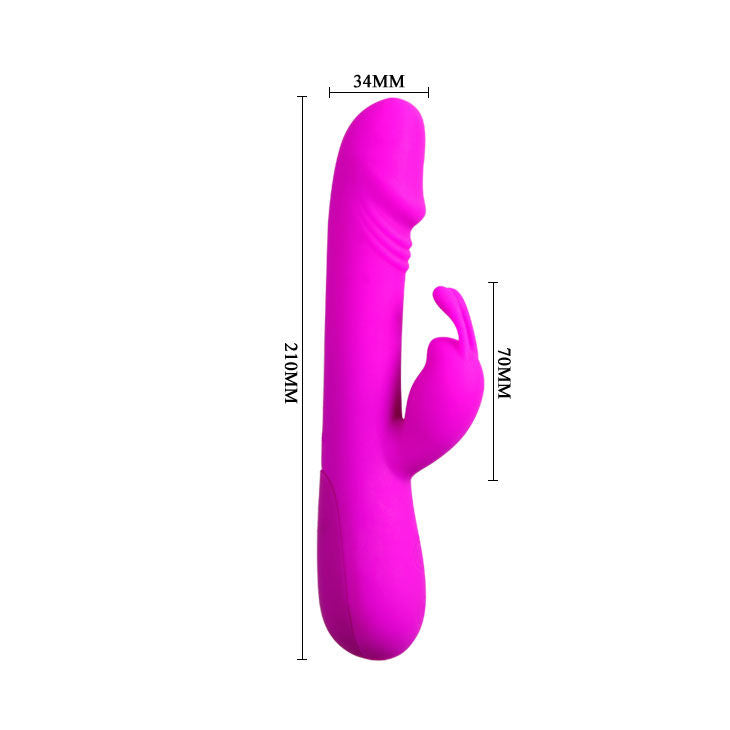 PRETTY LOVE - FLIRTATION VIBRATOR WITH RABBIT CLEMENT - Amore24