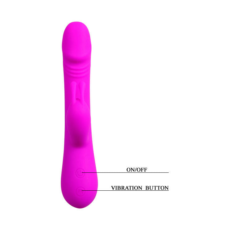 PRETTY LOVE - FLIRTATION VIBRATOR WITH RABBIT CLEMENT - Amore24