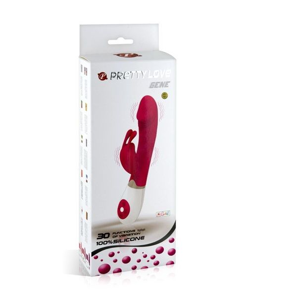 PRETTY LOVE - FLIRTATION VIBRATOR WITH RABBIT GENE - Amore24