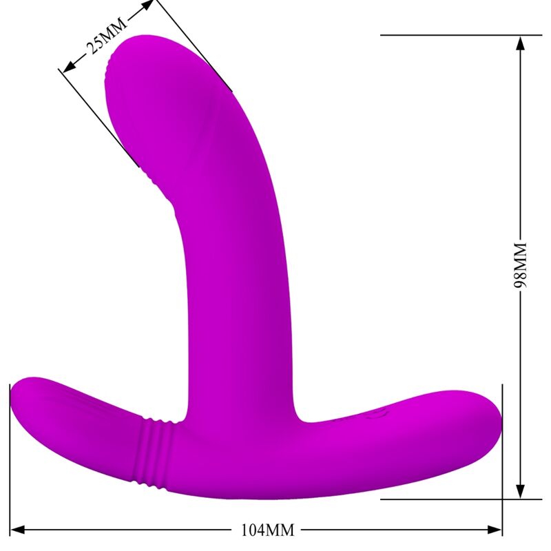 PRETTY LOVE - GERI CLITORIS MASSAGER PINK REMOTE CONTROL - Amore24