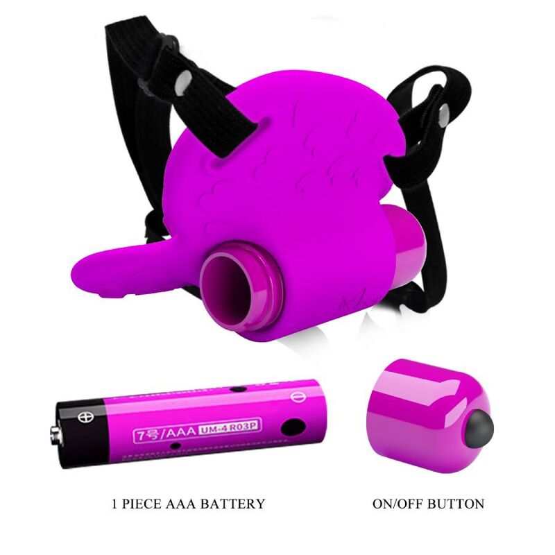 PRETTY LOVE - HEARTBEAT CLITORIS MASSAGER 10 VIBRATION MODES PURPLE - Amore24