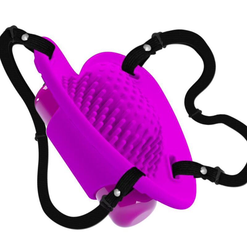PRETTY LOVE - HEARTBEAT CLITORIS MASSAGER 10 VIBRATION MODES PURPLE - Amore24