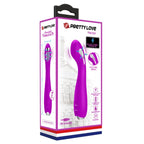 PRETTY LOVE - HECTOR RECHARGEABLE ELECTROSHOCK VIBRATOR WATERPROOF PURPLE - Amore24