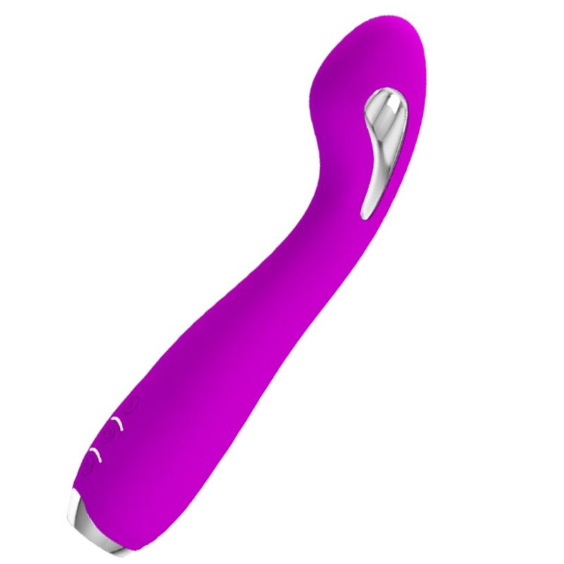 PRETTY LOVE - HECTOR RECHARGEABLE ELECTROSHOCK VIBRATOR WATERPROOF PURPLE - Amore24