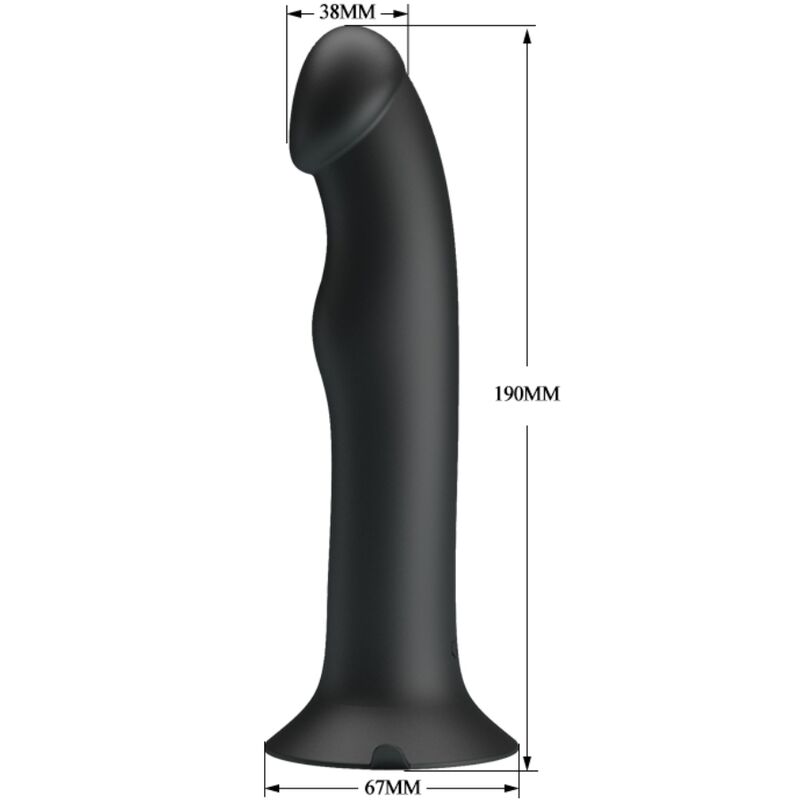 PRETTY LOVE - MURRAY VIBRATOR AND CLITORIS SUCKER BLACK - Amore24