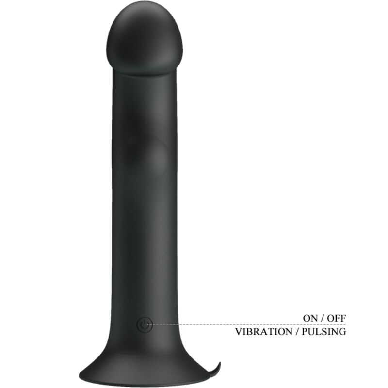 PRETTY LOVE - MURRAY VIBRATOR AND CLITORIS SUCKER BLACK - Amore24