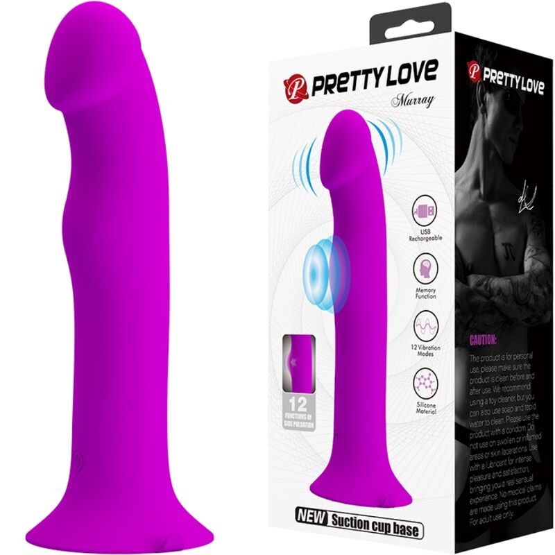 PRETTY LOVE - MURRAY VIBRATOR AND G-POINT STIMULATOR PURPLE - Amore24