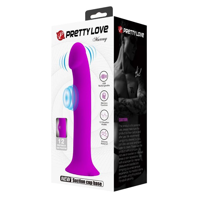 PRETTY LOVE - MURRAY VIBRATOR AND G-POINT STIMULATOR PURPLE - Amore24