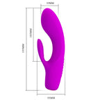 PRETTY LOVE - TIM PURPLE RECHARGEABLE VIBRATOR - Amore24