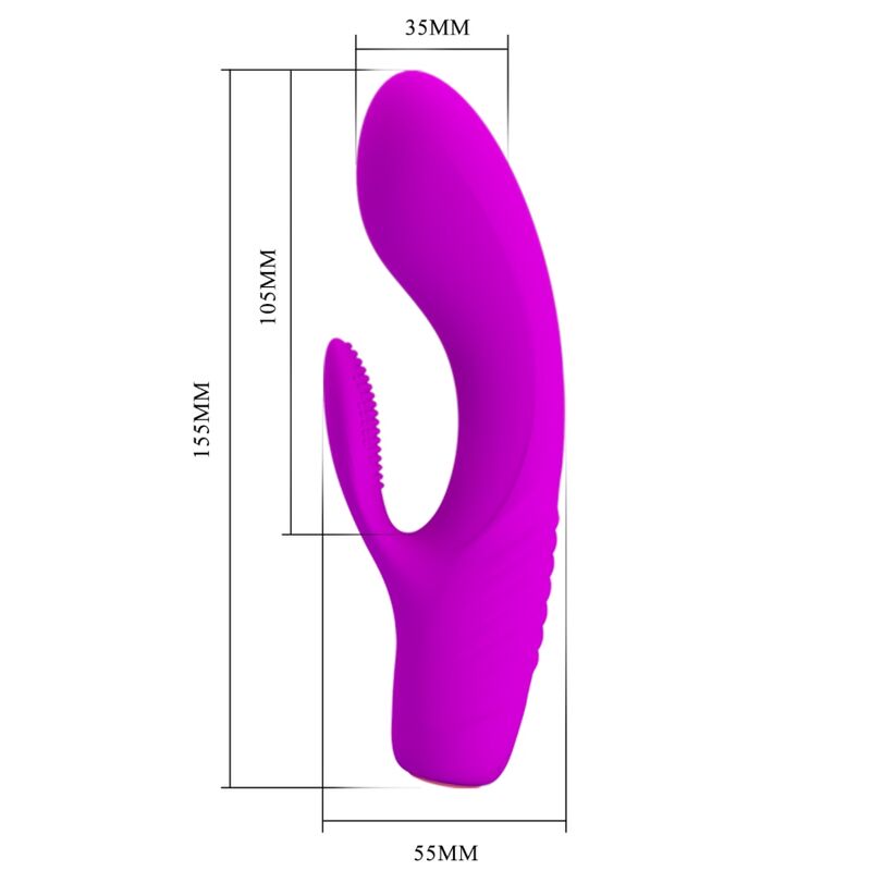 PRETTY LOVE - TIM PURPLE RECHARGEABLE VIBRATOR - Amore24