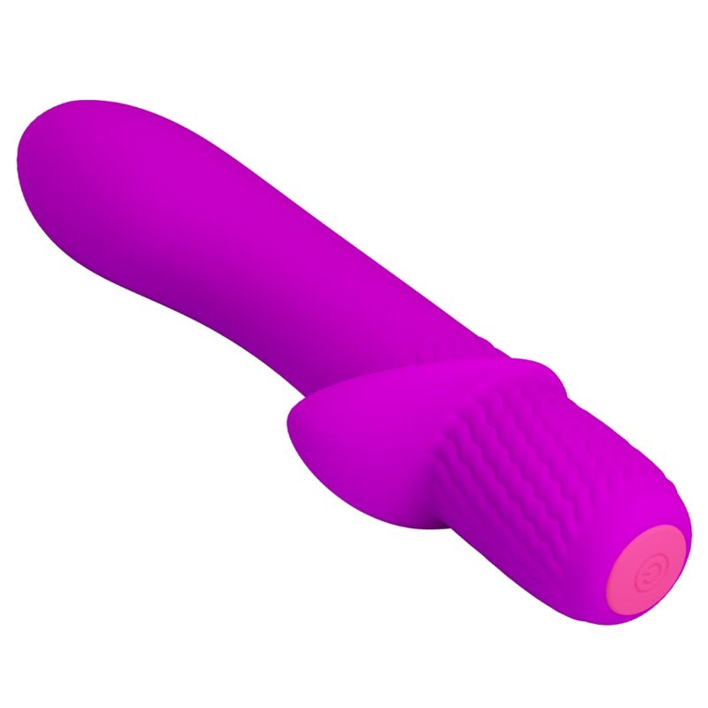 PRETTY LOVE - TROY PURPLE RECHARGEABLE VIBRATOR - Amore24