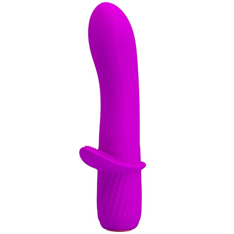 PRETTY LOVE - TROY PURPLE RECHARGEABLE VIBRATOR - Amore24