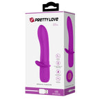 PRETTY LOVE - TROY PURPLE RECHARGEABLE VIBRATOR - Amore24