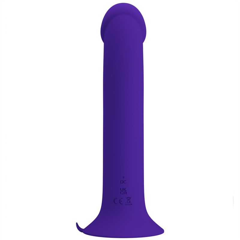 PRETTY LOVE - MURRAY YOUTH VIBRATING DILDO & RECHARGEABLE VIOLET - Amore24