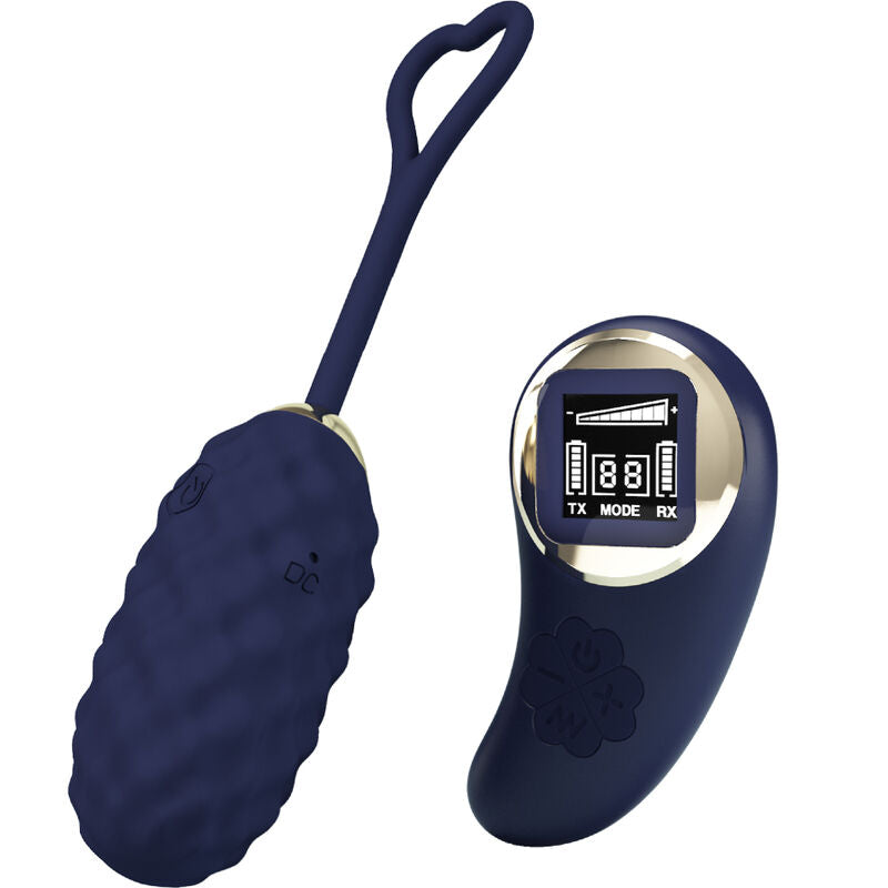 PRETTY LOVE - VIVIAN BLUE REMOTE CONTROL VIBRATING EGG - Amore24