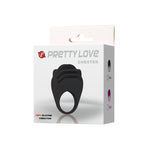 PRETTY LOVE - CHESTER BLACK VIBRATOR RING - Amore24