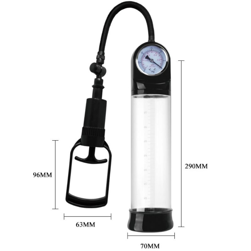 PRETTY LOVE - ERECTION PUMP WITH BAROMETER - Amore24