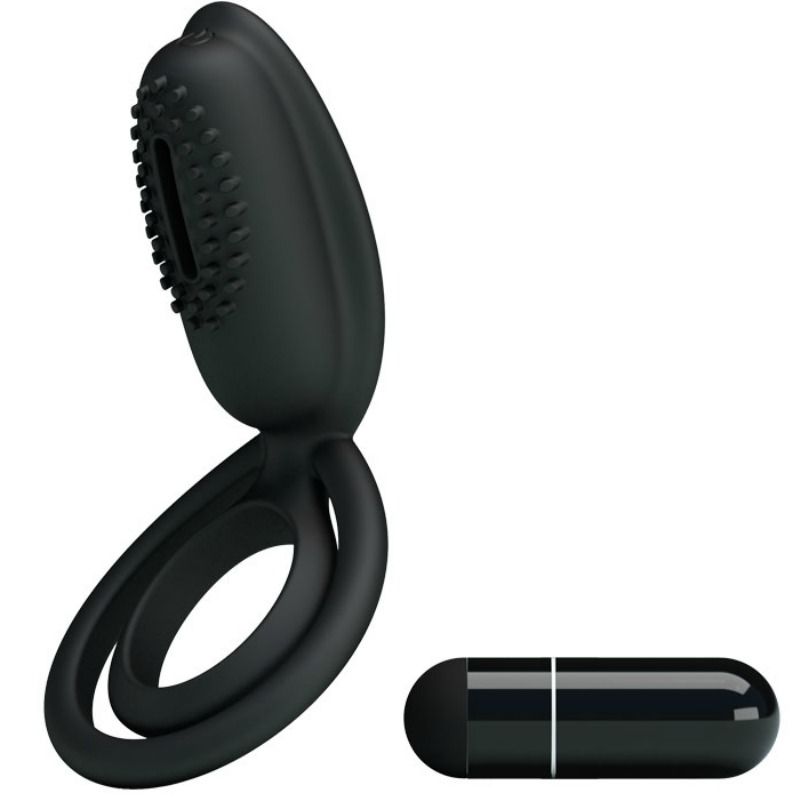 PRETTY LOVE - ESTHER VIBRATING RING WITH STIMULATOR - Amore24