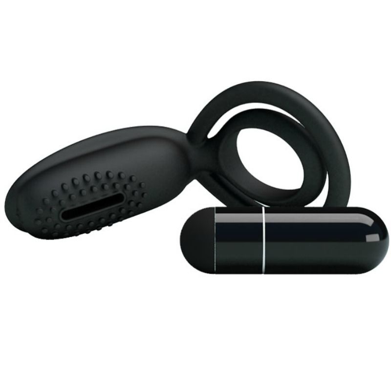PRETTY LOVE - ESTHER VIBRATING RING WITH STIMULATOR - Amore24