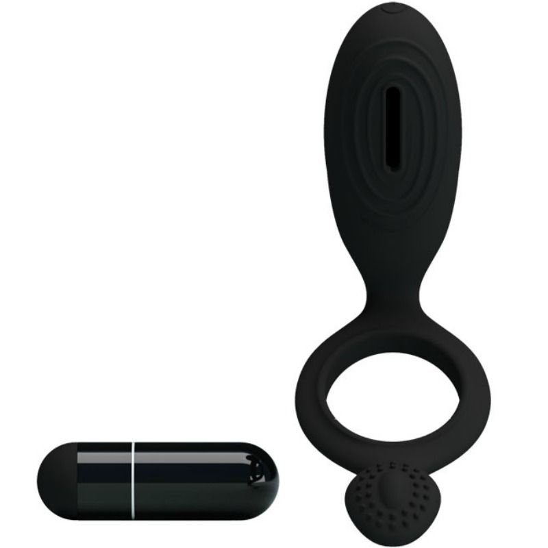 PRETTY LOVE - ETHEL VIBRATING RING WITH STIMULATOR - Amore24