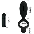 PRETTY LOVE - ETHEL VIBRATING RING WITH STIMULATOR - Amore24