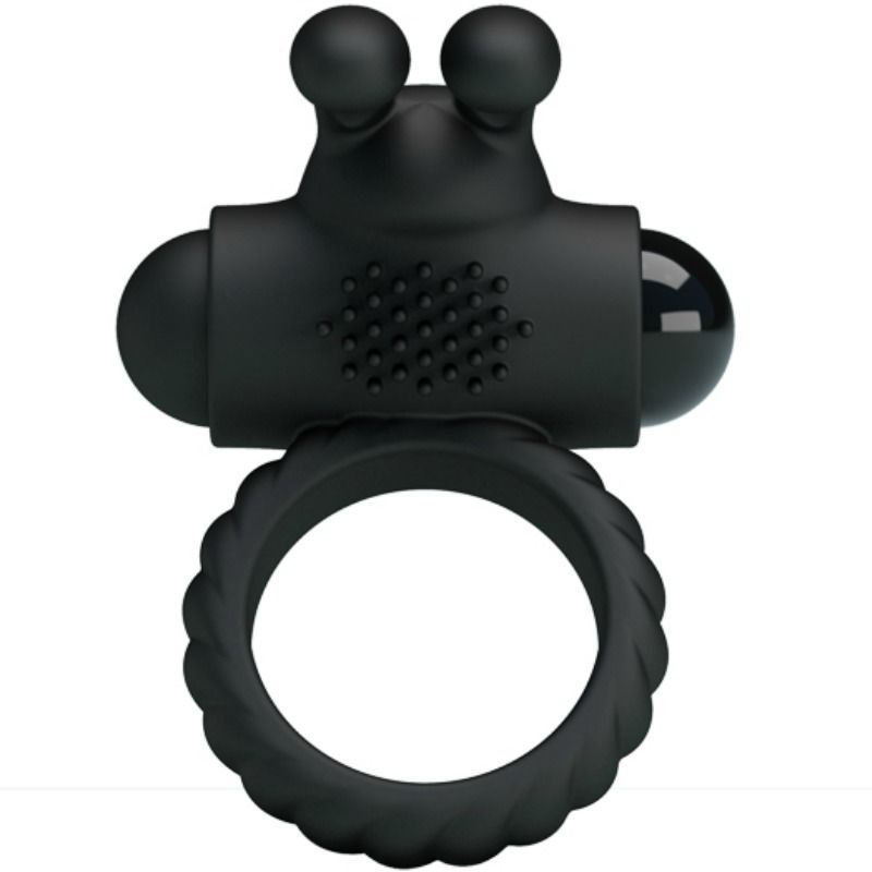 PRETTY LOVE - EUDORA VIBRATING RING WITH STIMULATOR - Amore24