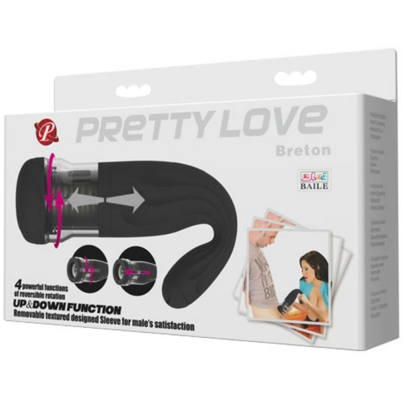 PRETTY LOVE - MALE BRETON MULTIFUNCTION MASTURBATOR - Amore24